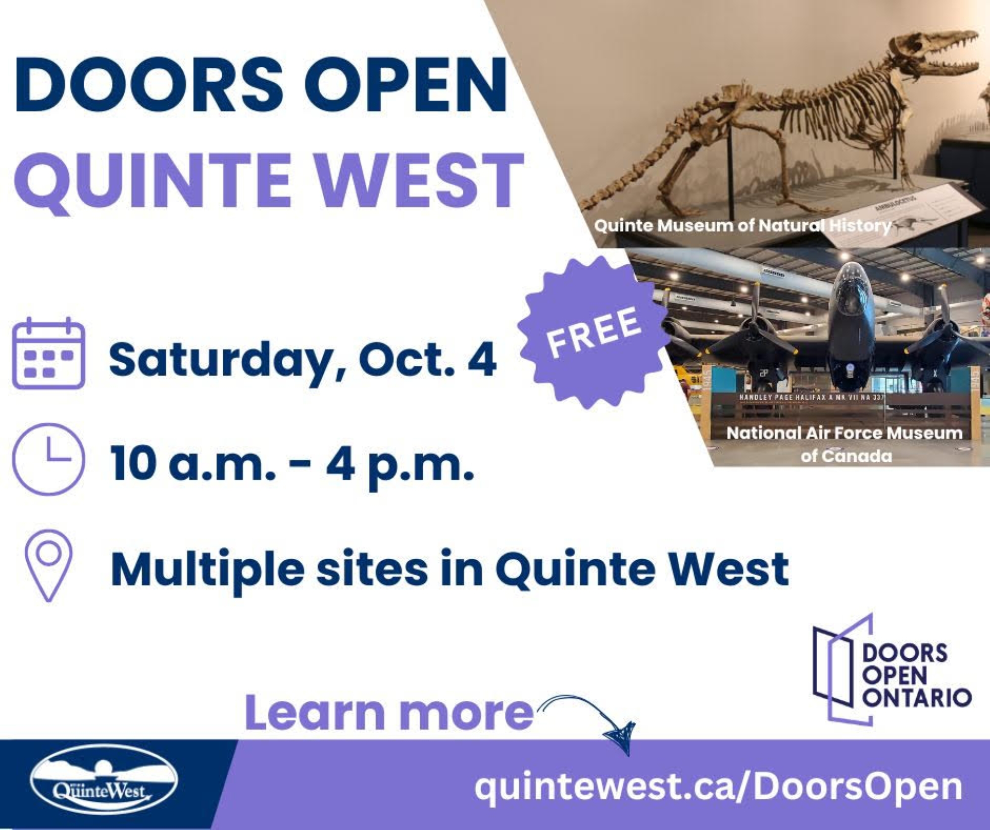 Doors Open Quinte West 2025